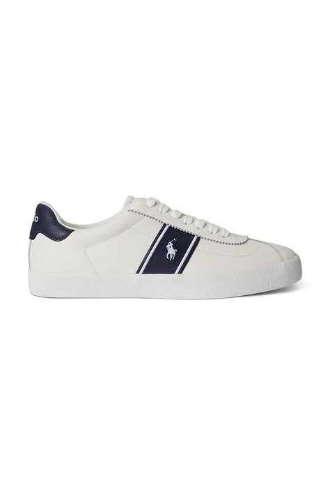 Polo Ralph Lauren sneakersy męskie skórzane białe 816P07630003