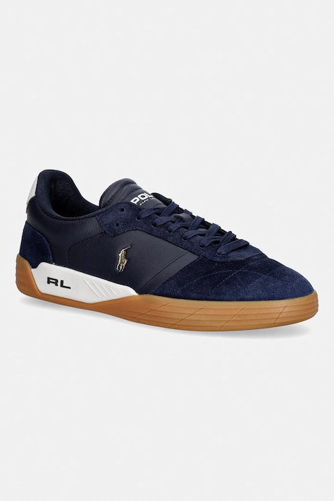 Polo Ralph Lauren Broome sneakersy męskie skórzane granatowe 809P07526003