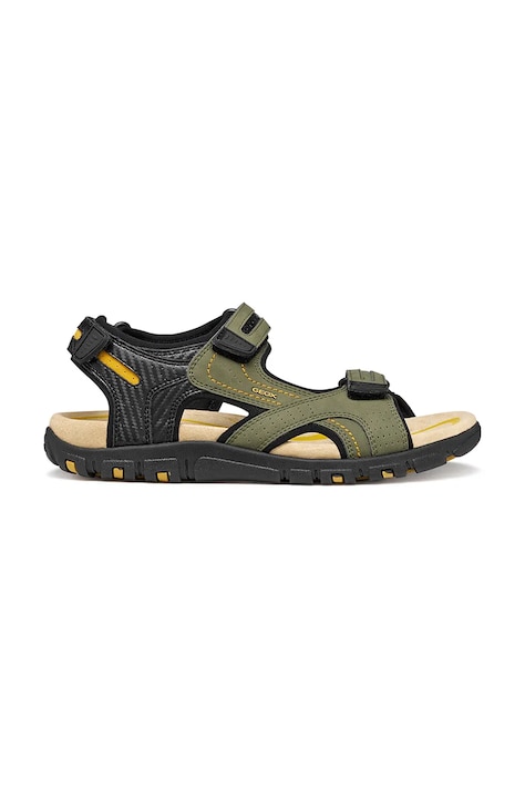 Geox sandały trekkingowe męskie UOMO SANDAL STRADA zielone U8224D0EKBCCB39B