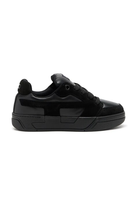 Diesel S-D-Ollie Low sneakersy męskie skórzane czarne Y03796-P7476-T8013
