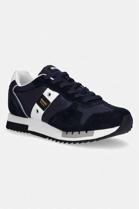 Sneakers Blauer QUEENS01 χρώμα: ναυτικό μπλε, S6QUEENS01/MES