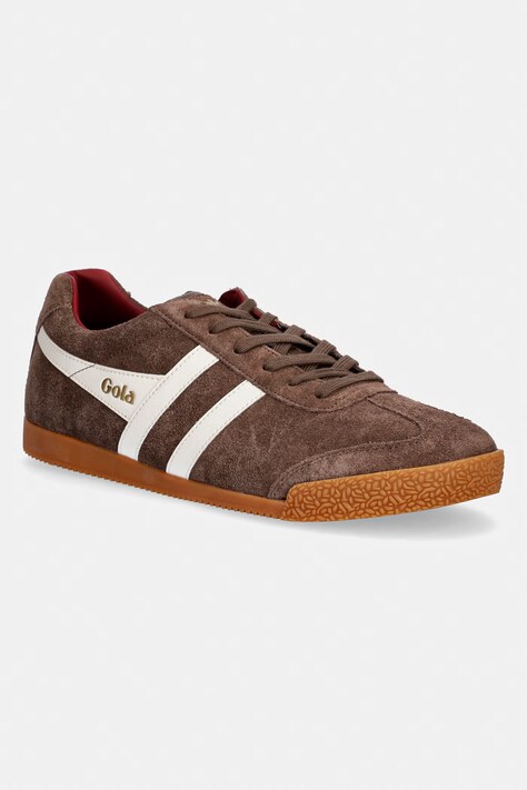 Gola sneakersy zamszowe HARRIER męskie kolor brązowy CMA192FI