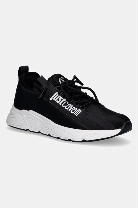 Just Cavalli sneakersy męskie czarne 80QA3SA2ZSE70899