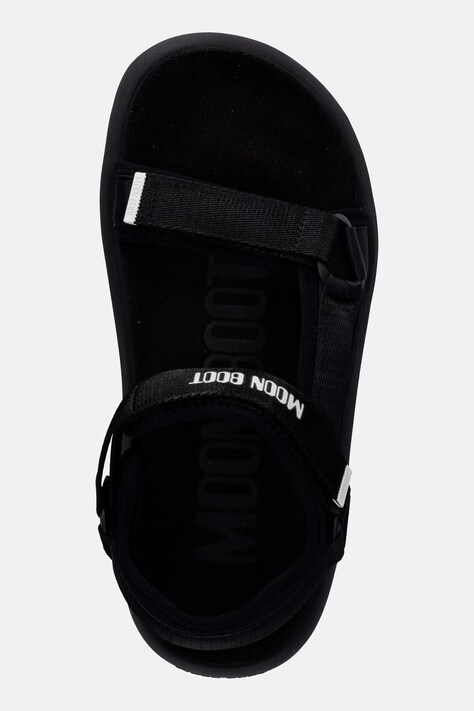 Сандалі Moon Boot MB SUPER SANDAL — SS26-OBM0YG, чорний — фото 4