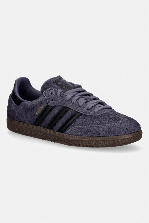 adidas Originals Samba Og sneakersy męskie zamszowe fioletowe IH4386