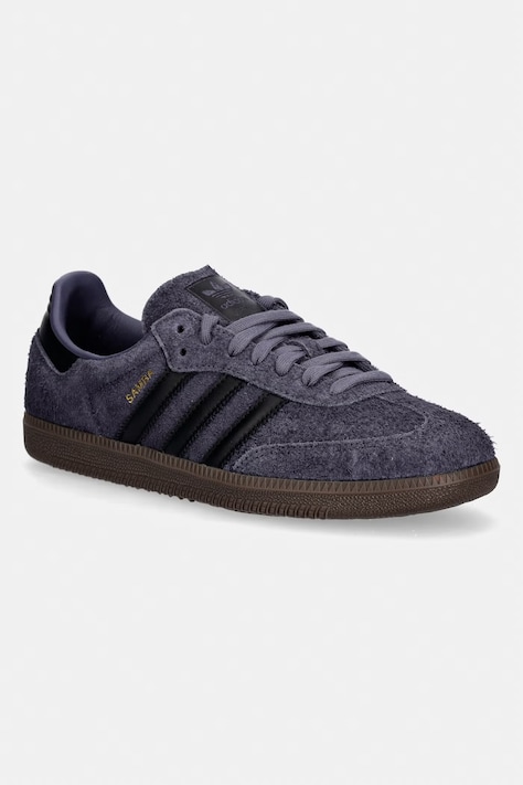 adidas Originals Samba Og sneakersy męskie zamszowe fioletowe IH4386