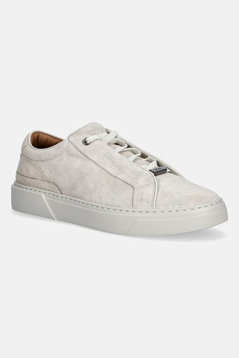 Σουέτ sneakers BOSS GaryTenn χρώμα: μπεζ, 50534292.110