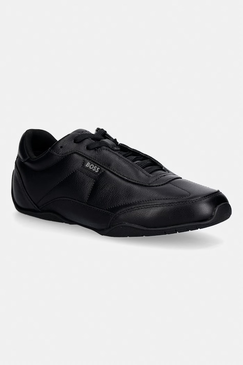BOSS Jaylen sneakers da uomo in pelle nero 50563892.005
