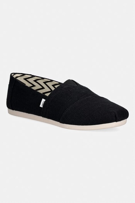 Toms espadryle damskie ALPARGATA CLASSIC czarne 10020792