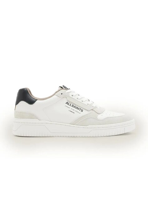 AllSaints sneakersy skórzane Regan Low Top męskie kolor beżowy M037FE