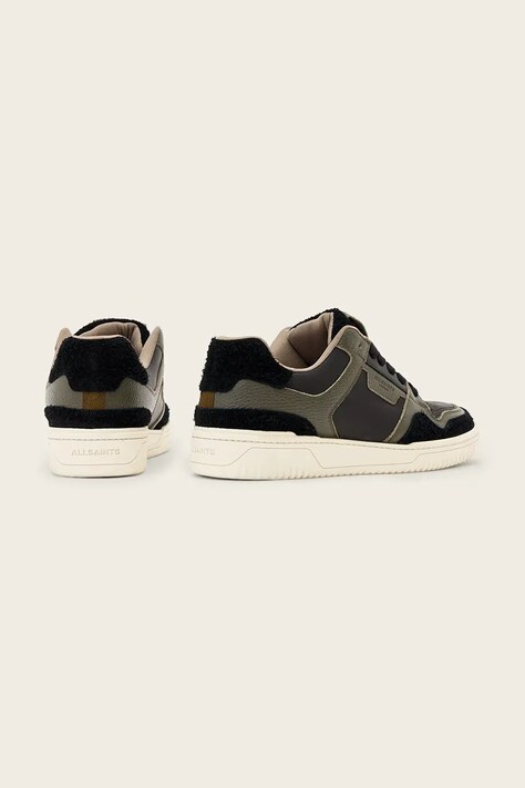 Шкіряні кросівки AllSaints Regan Plus Low Top — SS26-OBM13R, чорний — фото 3