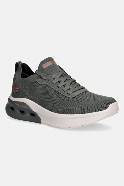 Skechers sneakersy BOBS ARC WAVES 2.0 męskie kolor zielony 118344