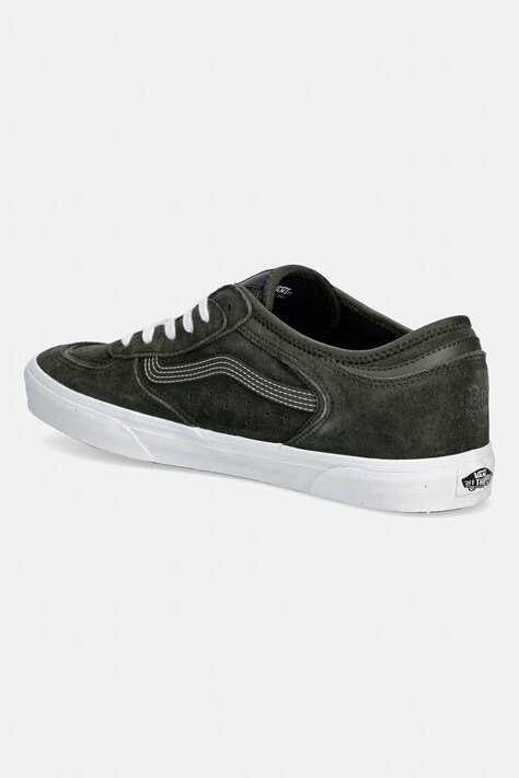 Vans Rowley Classic tenisówki męskie zamszowe zielone niskie VN000SF450K1