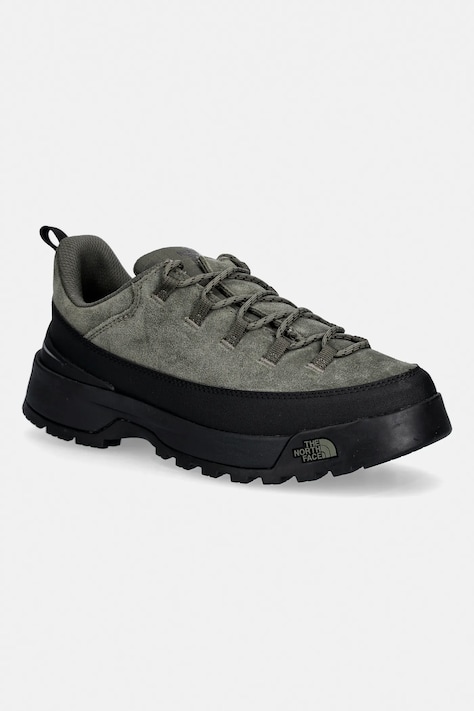 The North Face sneakersy zamszowe GLENCLYFFE męskie kolor zielony NF0A8A96BQW1
