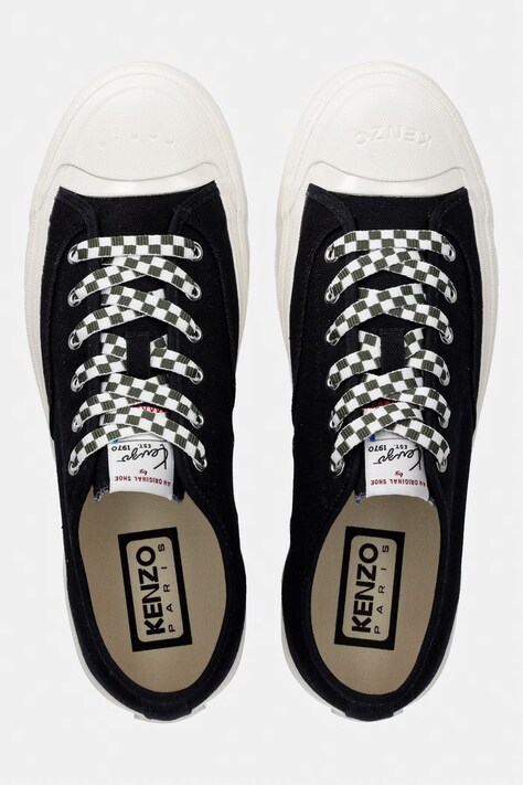 Kenzo tenisówki Low top sneaker kolor czarny FG55SN016F50.99
