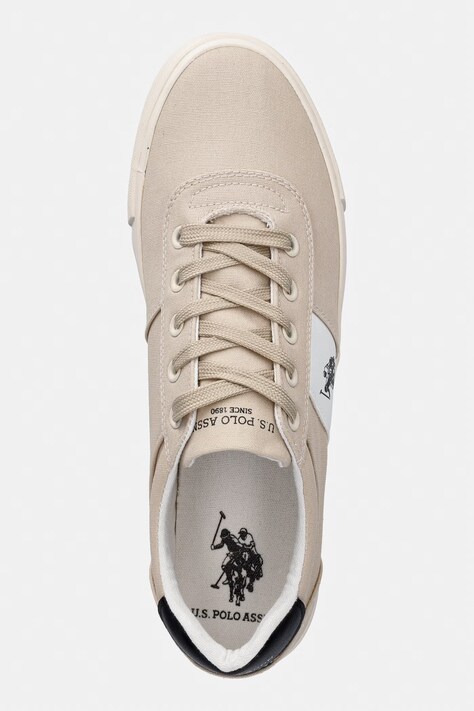 Кеди U.S. Polo Assn. BOB002 — SS26-OBM1EI, бежевий — фото 4
