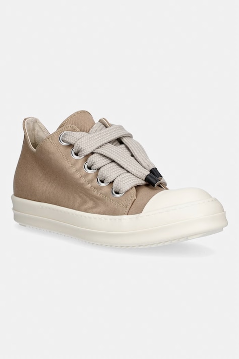 Rick Owens DRKSHDW Jumbolace Low tenisówki męskie beżowe niskie DU01F4819.DOW2