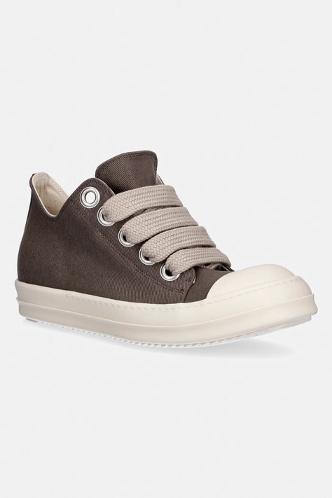 Rick Owens DRKSHDW Jumbolace Low tenisówki męskie brązowe niskie DU01F4819.DOW2