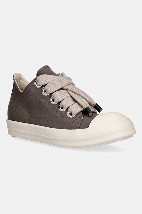 Rick Owens DRKSHDW Jumbolace Low tenisówki męskie brązowe niskie DU01F4819.DOW2