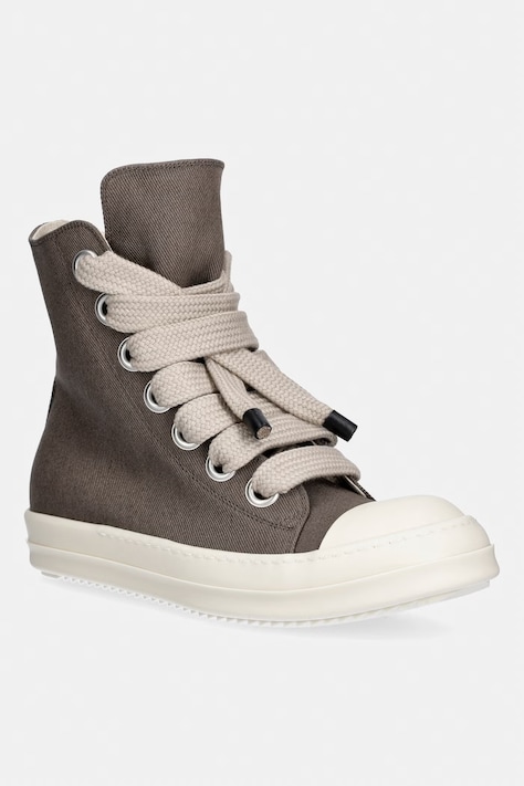 Rick Owens DRKSHDW Jumbolace кеди чоловічі коричневі високі DU01F4818.DOW2