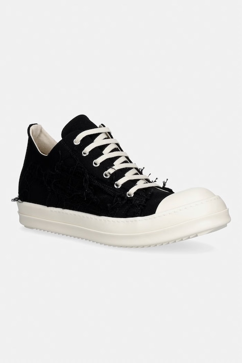 Rick Owens DRKSHDW tenisówki Denim Low kolor czarny DU01F4802.SLASH