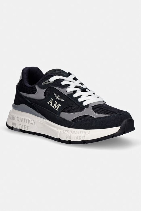 Aeronautica Militare sneakersy SNEAKERS męskie kolor szary 261SC0318UCT04248