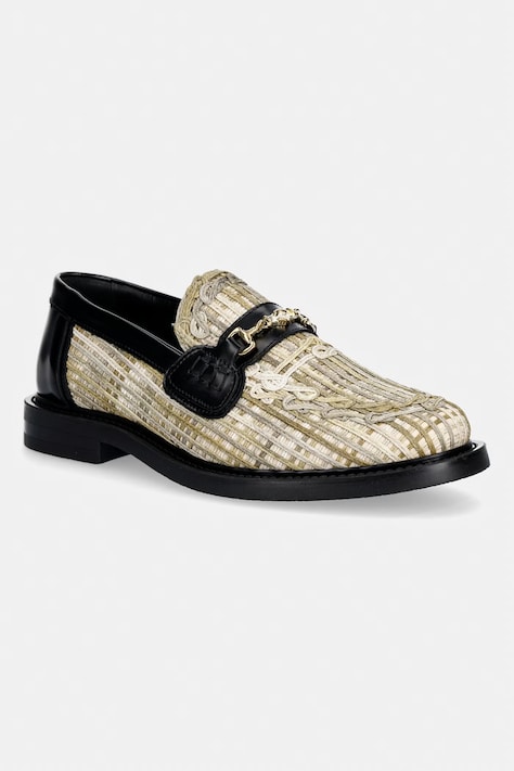 Filling Pieces Loafer Panier mocassini da uomo verde