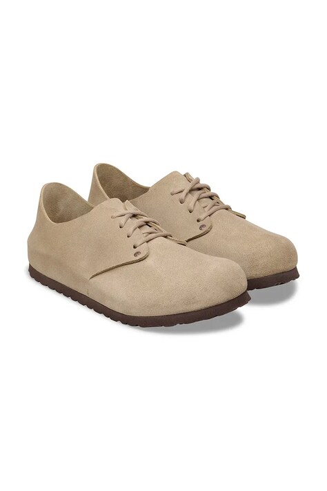 Birkenstock напівчеревики замшеві Maine — SS26-OBM1JT, бежевий — фото 3