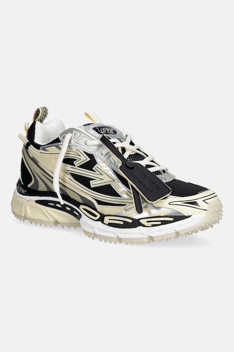 Off-White Be Right Back sneakersy męskie żółte M295S6F003