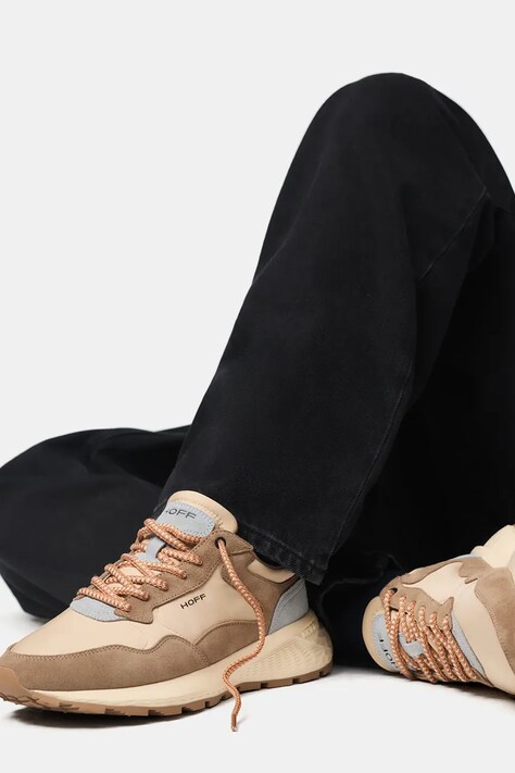 Hoff CITY MKII NAIROBI II кросівки чоловічі замшеві — SS26-OBM1NI, бежевий — фото 6