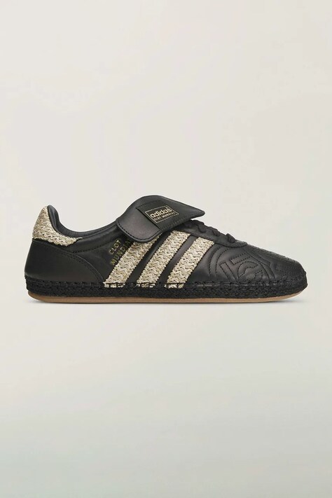 adidas Originals CLOT x adidas by Edison Chen sneakersy męskie skórzane czarne JQ6823