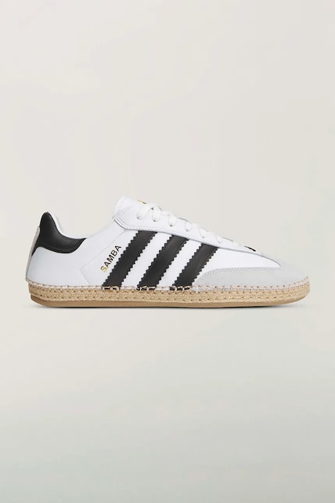 adidas Originals Clot x adidas by Edison Chen sneakersy męskie skórzane białe KJ0274