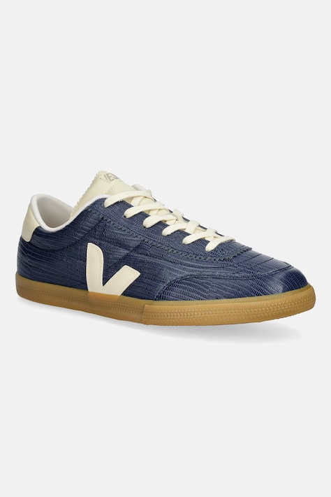 Veja Panenka sneakersy męskie skórzane granatowe FU0221391B