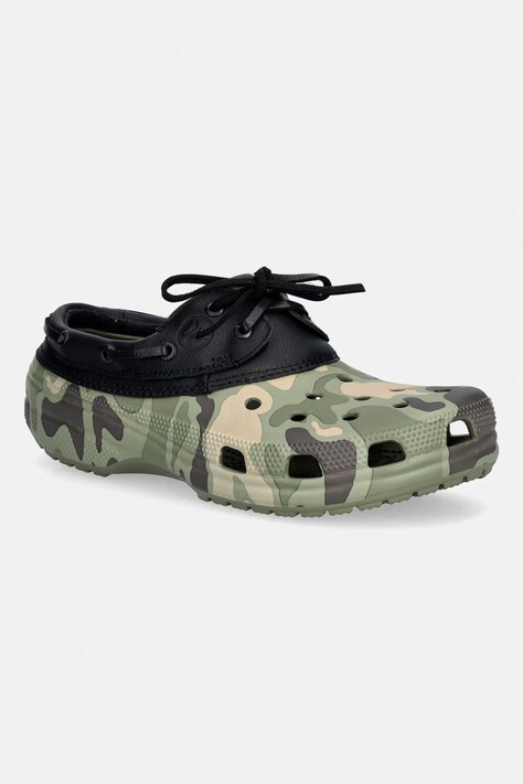 Crocs Classic Duck Camo Boat Shoe mokasyny męskie zielone 212951.0SL