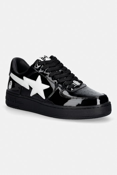 A Bathing Ape STA #2 sneakersy męskie skórzane czarne 0ZXSHM302911Q