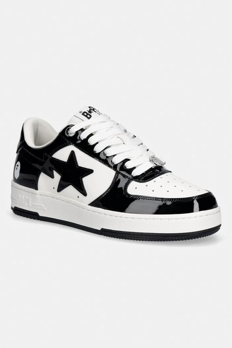 A Bathing Ape STA #1 sneakersy męskie skórzane białe 0ZXSHM301911Q