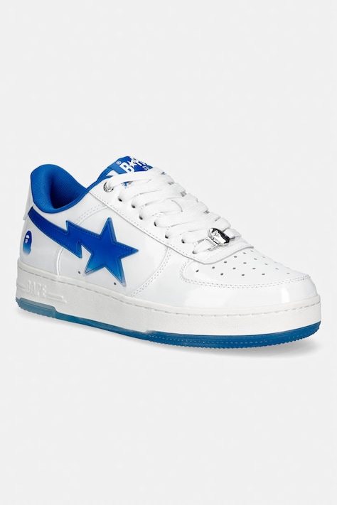 A Bathing Ape STA #4 sneakersy męskie skórzane białe 0ZXSHM304911Q