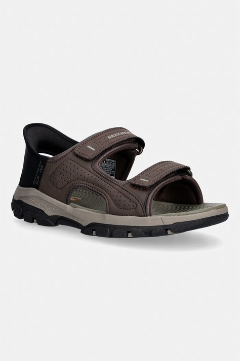 Skechers sandały męskie TRESMEN - REECE brązowe 205289