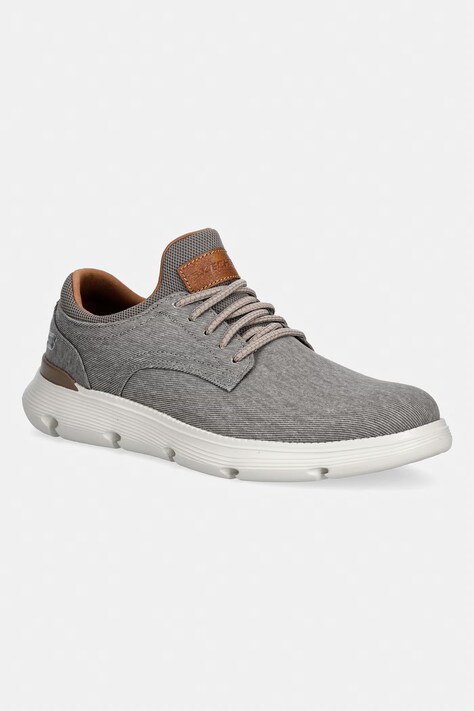 Skechers GARZA - ROMANO sneakersy męskie brązowe 204573
