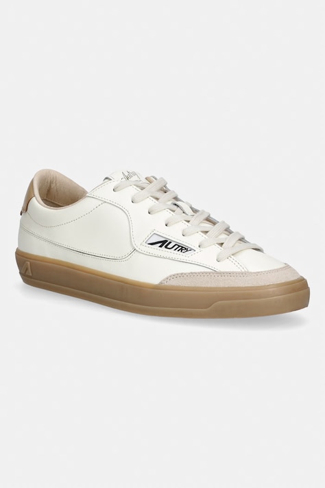 AUTRY Windscape sneakersy męskie skórzane beżowe A1UNSCLMUK08