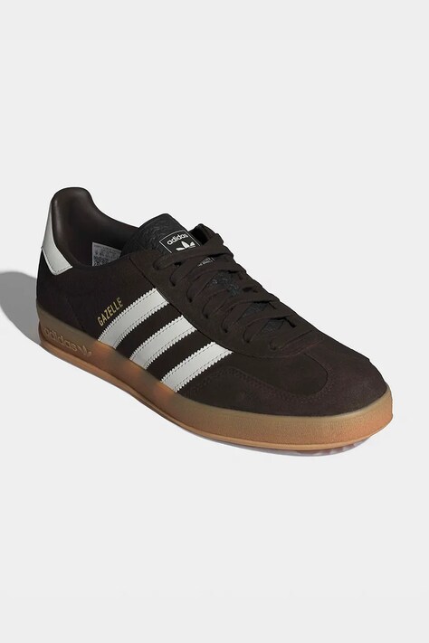 adidas Originals Gazelle Indoor sneakersy zamszowe brązowe HQ5152