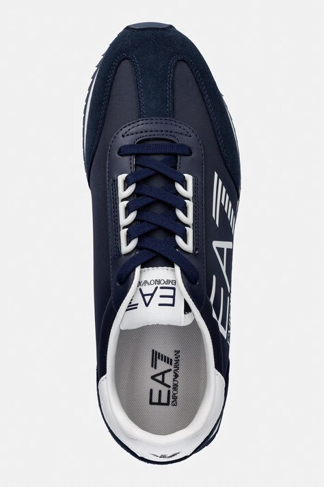 EA7 Emporio Armani кросівки — SS26-OBU00Z, темно-синій — фото 4