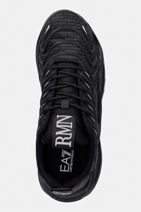 EA7 Emporio Armani кросівки чоловічі — SS26-OBU015, чорний — фото 4