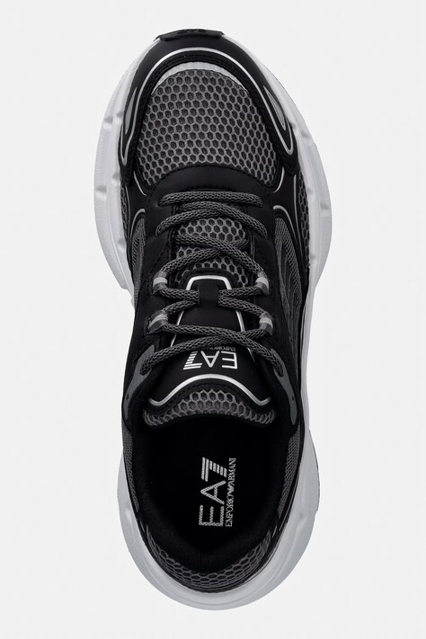 Кросівки EA7 Emporio Armani — SS26-OBU01B, чорний — фото 4
