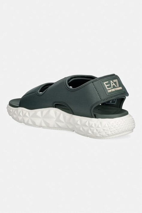 EA7 Emporio Armani босоніжки — SS26-OBU01C, зелений — фото 3