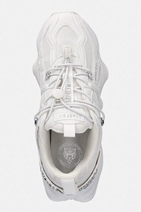 Plein Sport Beast X-01 кросівки — SS26-OBU02N, білий — фото 4