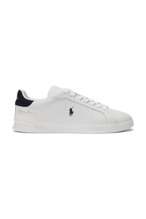 Polo Ralph Lauren Hrt Crt II sneakersy skórzane białe sportowe 809P10044002