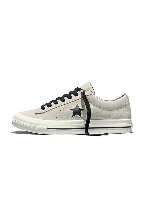 Замшеві кеди Converse One Star 95 — SS26-OBU08N, бежевий — фото 4