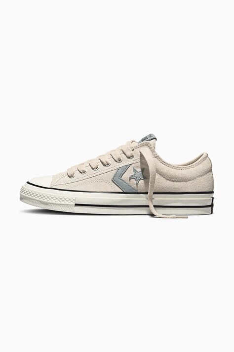 Замшеві кеди Converse Star Player 76 — SS26-OBU099, бежевий — фото 4