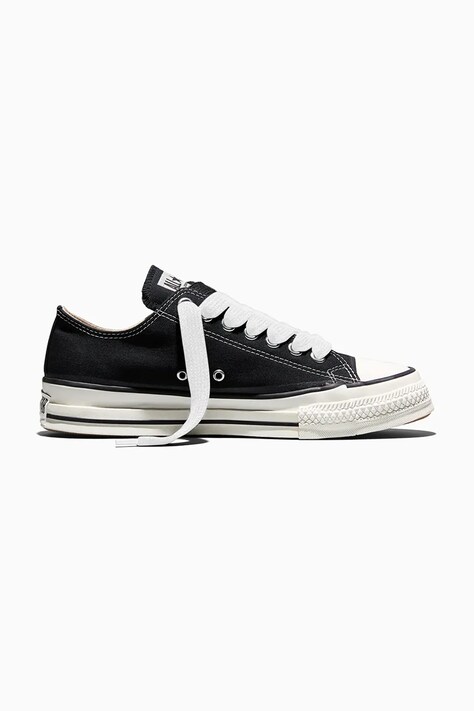 Converse teniși Chuck Taylor Throwback culoarea negru, A19080C
